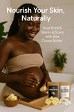 Unrefined Raw Cocoa Butter Chunks for Cosmetic & DIY Projects