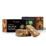 100% Raw African Black Soap - All Natural Cleansing bar for Acne, Eczema, Psoriases & Clear Skin